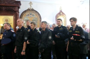 Божественная литургия в храме во имя святителя Тихона, епископа Воронежского, Задонского чудотворца г.Саратова