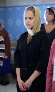 Крещальная литургия в Свято-Троицком кафедральном соборе г. Саратова
