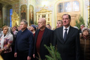 Великая Рождественская вечерня в храме в честь Покрова Пресвятой Богородицы г. Саратова