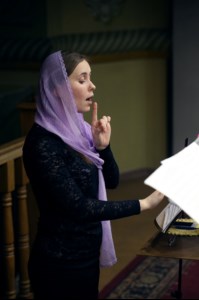Великое повечерие с чтением канона преподобного Андрея Критского в храме в честь Покрова Пресвятой Богородицы г. Саратова