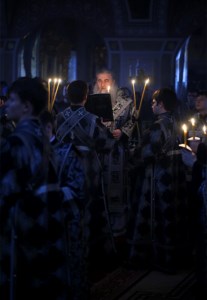 Пассия в Свято-Троицком кафедральном соборе г.Саратова