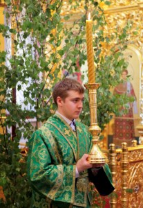 Всенощное бдение в Свято-Троицком кафедральном соборе г. Саратова