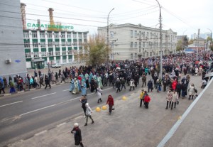 В Саратове состоялся крестный ход с Казанской иконой Божией Матери