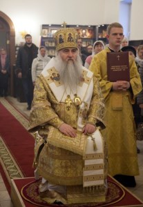 Божественная литургия в храме во имя святителя Николая Японского г. Саратова