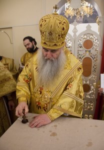 Великое освящение храма во имя святителя Иоанна Златоуста в п. Зональный г.Саратова