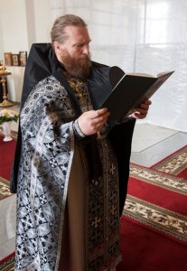 Литургия Преждеосвященных Даров в Свято-Никольском мужском монастыре г.Саратова