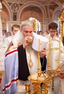Всенощное бдение в Свято-Троицком кафедральном соборе г. Саратова