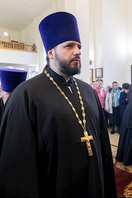 Божественная литургия в храме в честь Казанской иконы Божией Матери г. Саратова