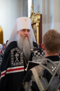 Великое повечерие с чтением канона преподобного Андрея Критского в храме великомученика Георгия Победоносца г. Саратова