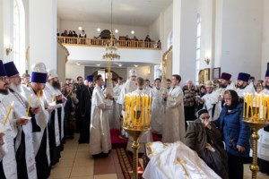 Состоялось отпевание протоиерея Лазаря Новокрещеных