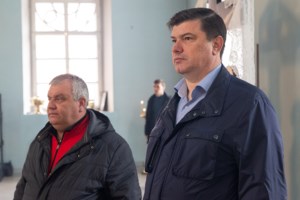 Божественная литургия в храме в честь Покрова Пресвятой Богородицы г. Петровска