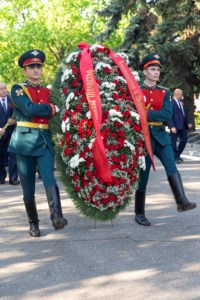 Заупокойная лития на Воскресенском кладбище г. Саратова