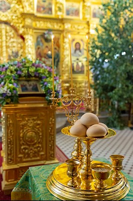 Всенощное бдение в Свято-Троицком кафедральном соборе г.Саратова