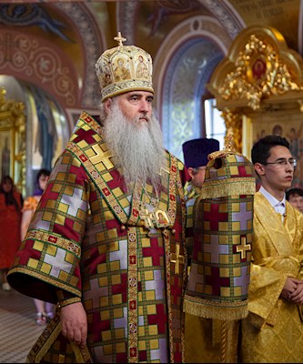 Всенощное бдение в Свято-Троицком кафедральном соборе г. Саратова
