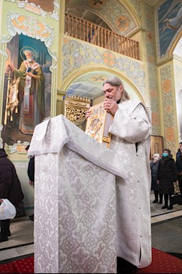 В праздник Крещения Господня митрополит Игнатий совершил Божественную литургию