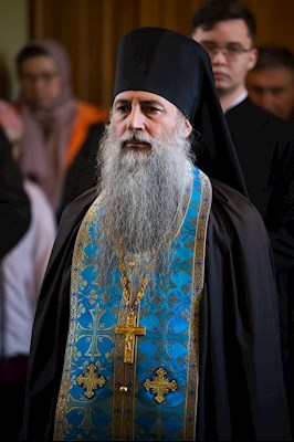 Митрополит Игнатий совершил всенощное бдение в Покровском соборе г. Саратова