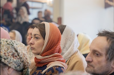 Митрополит Игнатий совершил Божественную литургию в Трехсвятительском храме г. Саратова