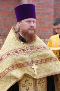 Чин основания Владимирского храма подворья Свято-Алексиевского женского монастыря Саратова в Вольске