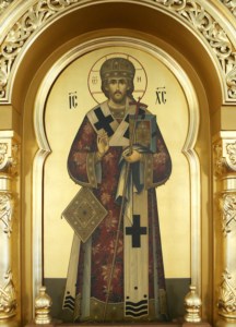 Крещальная литургия в Свято-Троицком соборе Саратова