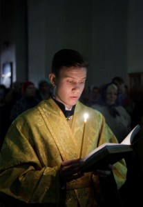 Всенощное бдение в Свято-Никольском мужском монастыре г. Саратова