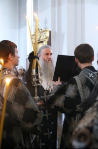 Пассия в храме во имя святого великомученика Георгия Победоносца г.Саратова