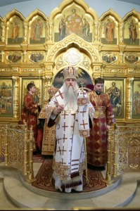 Всенощное бдение в Свято-Троицком кафедральном соборе г. Саратова