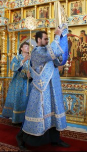 Божественная литургия в Свято-Алексиевском женском монастыре г. Саратова