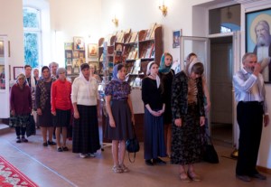 Всенощное бдение в храме в честь Рождества Христова г. Вольска
