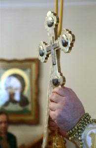 Божественная литургия в храме в честь иконы Божией Матери «Скоропослушница» г.Шиханы Вольского района