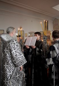 Пассия в храме в честь Рождества Христова г.Вольска