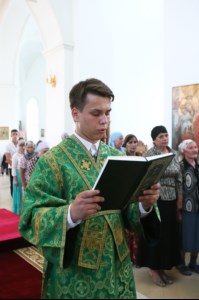 Всенощное бдение в Свято-Сергиевском женском монастыре села Алексеевка Базарно-Карабулакского района