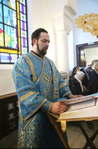 Божественная литургия на Архиерейском подворье – храме в честь иконы Божией Матери «Утоли моя печали» г.Саратова