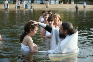Крещение в Волге