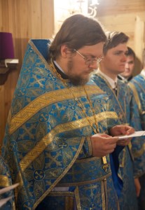 Божественная литургия в храме в честь Рождества Пресвятой Богородицы г.Саратова