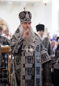 Литургия Преждеосвященных Даров в Свято-Никольском мужском монастыре г.Саратова