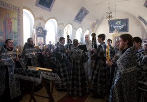 Пассия в храме в честь Вознесения Господня г. Аркадака