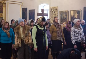 Литургия Преждеосвященных Даров в храме Покрова Пресвятой Богородицы г. Покровска (Энгельса)