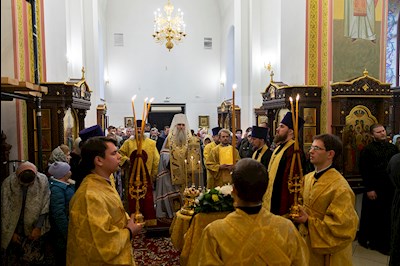 Всенощное бдение в Иоанновском женском монастыре с. Алексеевка