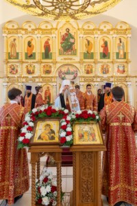 Всенощное бдение во Владимирском женском монастыре г. Вольска