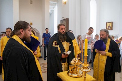 Всенощное бдение в Княже-Владимирском храме Саратова