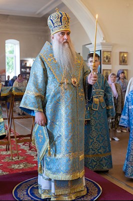Всенощное бдение в храме Рождества Христова г. Вольска