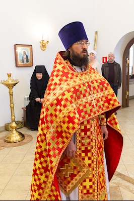 Божественная литургия в храме Воскресения Христова г. Саратова