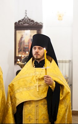 Митрополит Игнатий совершил всенощное бдение в храме Нерукотворного Образа Спасителя г. Саратова