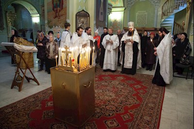 Совершена панихида по протоиерею Николаю Земцову