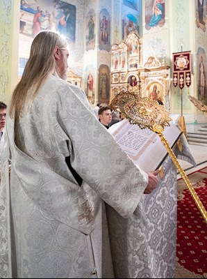 В праздник Крещения Господня митрополит Игнатий совершил Божественную литургию