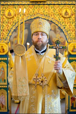 Митрополит Игнатий совершил Божественную литургию в Свято-Никольском мужском монастыре г. Саратова