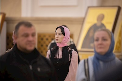 Всенощное бдение в Спасском кафедральном соборе г. Пензы