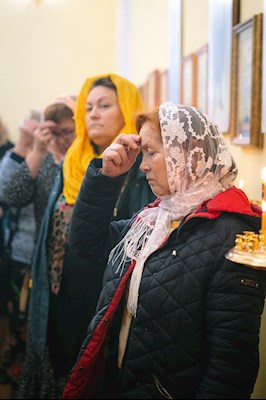 Митрополит Игнатий совершил Божественную литургию в храме святых мучениц Веры, Надежды, Любови и матери их Софии поселка Светлый