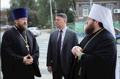 Православные гимназисты торжественно принесли присягу, вступая в «Дружину святого благоверного князя Александра Невского»