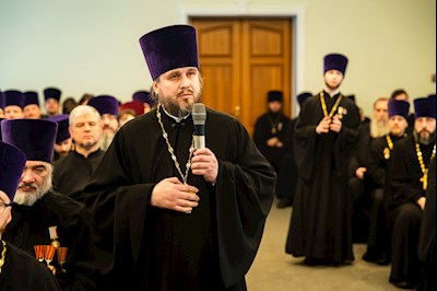 Митрополит Игнатий возглавил ежегодное Епархиальное собрание духовенства Саратовской епархии